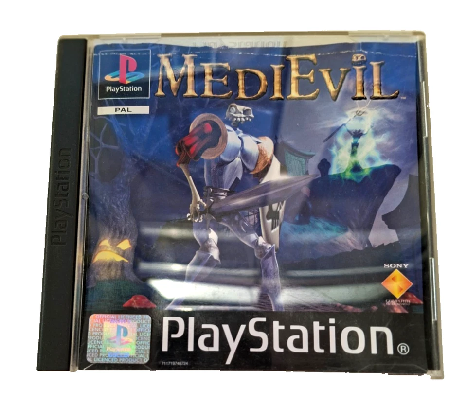 MediEvil Play Station one PS 1 Spiel Dual Shock 1998 ohne Poster - Bild 1 von 2