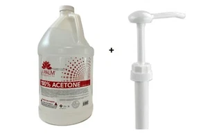 La Palm 100% Pure Acetone 128oz/ gallon + Dispensing/Dispenser Pump - Options - Picture 1 of 4