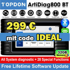 TOPDON ArtiDiag800BT Profi KFZ Diagnosegerät Auto OBD2 Scanner ALLE SYSTEM TPMS