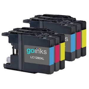 6 C/M/Y Ink Cartridges XL to replace Brother LC1280 non-OEM / COmpatible - Picture 1 of 1