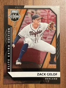 2021 Panini Elite Extra Edition /999 Zack Gelof #60 - Picture 1 of 2