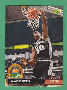 1992-93 Upper Deck All-Divison Team David Robinson San Antonio Spurs #AD11 (KCR) - Picture 1 of 2