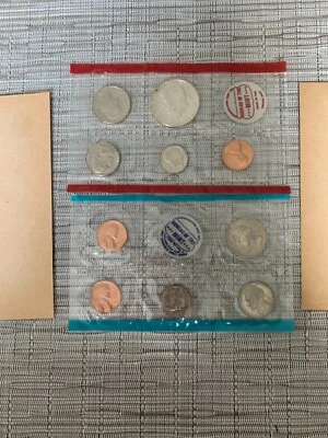 1968 Uncirculated Coin Set U.S Mint Original Government Packaging OGP - Image 1 of 2