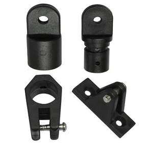 Bimini Top Canopy Tube Fittings (Nylon Deck Hinge Jaw Slide Eye End Cap Cover) - Picture 1 of 49