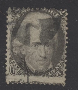 U.S. STAMP #73 ---  2c JACKSON - "BLACK JACK" - 1863 -- USED - Picture 1 of 2