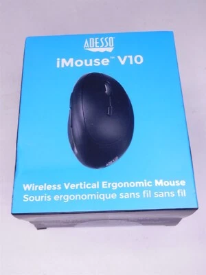 ADESSO iMOUSE V10 Wireless Vertical Ergonomic Mouse (S1) - Image 1 of 2