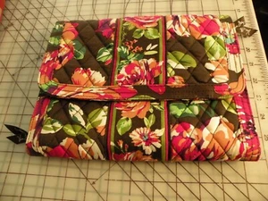 Vera Bradley jewelry folio envelope clutch in English Rose NWT - Picture 1 of 7