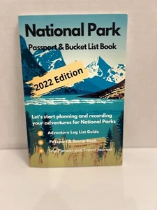 National Parks Passport & Bucket List Book US National Parks New - Picture 1 of 2