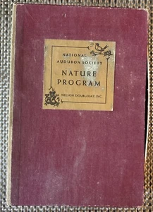 3 Vintage National Audubon Society Nature Program Box Set -stickers For Journal - Imagen 1 de 6