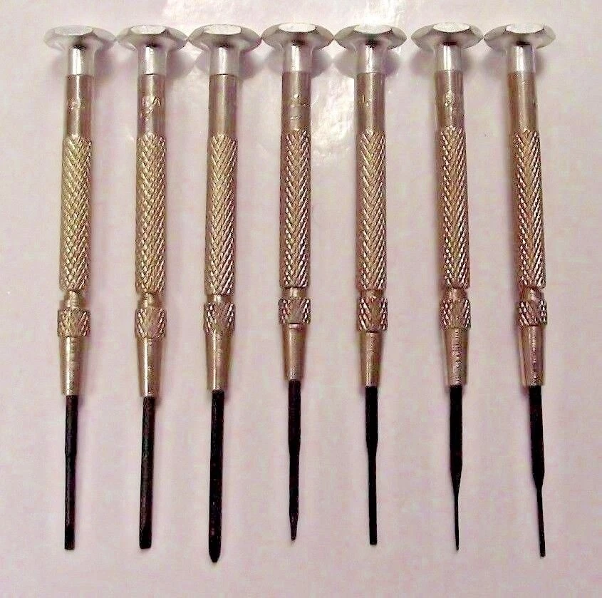 General Tools S607 42566 7 Piece Jeweler's Screwdriver Set - Image 1 of 1