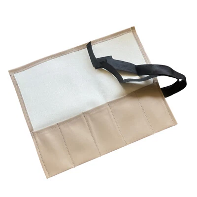 Werkzeugtasche Wickel genäht Kunstleder beige für Moped Motorrad S50 S51 MZ AWO - Bild 1 von 3