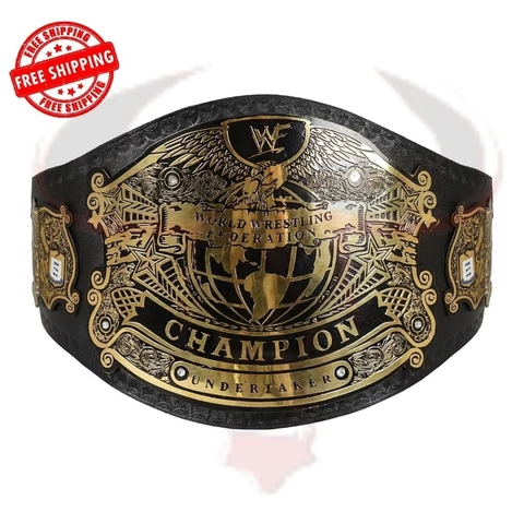 WWE Undisputed Undertaker Federation Wrestling Championship Title Belt Replica Cover