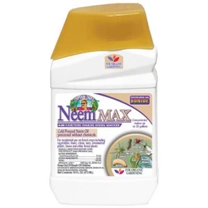 Bonide NeemMax 4-IN-1 Insecticide, Fungicide, Miticide, Nematicide Concen. 16 oz - Picture 1 of 5