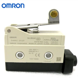 Micro interruptor de límite de viaje rodillo de varilla largo y corto 10A D4MC-2020 5020 2000 N - Imagen 1 de 10