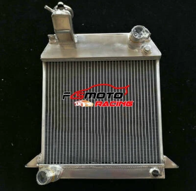 Aluminum Radiator Fit Morgan Plus 4 1954-1957 With Spacers; 1958-1968 No Spacers - Image 1 of 4