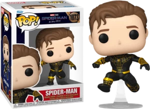 SpiderMan: No Way Home - SpiderMan (Black Suit) Unmasked US Exclusive Pop! Vi... - Picture 1 of 1
