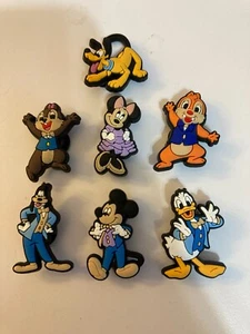 Disney shoe charms for crocs Mickey and Friends set of 7 - Picture 1 of 2