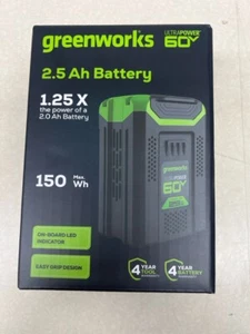 GREENWORKS 662971118 60V 2.5AH BATTERY (R7B013595) - Picture 1 of 7