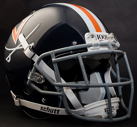 VIRGINIA CAVALIERS NCAA Schutt XP Full Size GAMEDAY Replica Football Helmet Cover