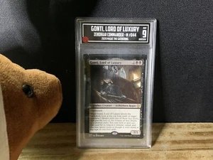 TCCG 9 PSA 9 Gonti, Lord of Luxury Near Mint Zendikar Rising Graded Commander - Picture 1 of 1