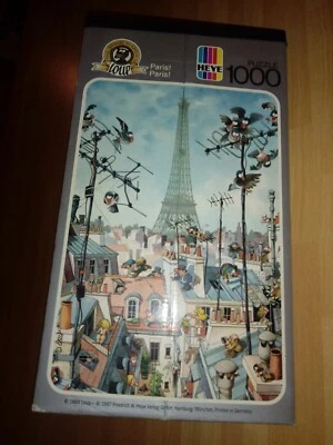 puzzle jigsaw 1000 Heye Loup Paris! Paris! made in Germany 1984 1987 - Immagine 1 di 4