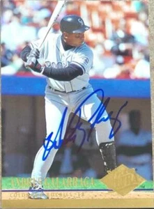 Andres Galarraga Autographed 1994 Fleer Ultra #480 - Picture 1 of 1