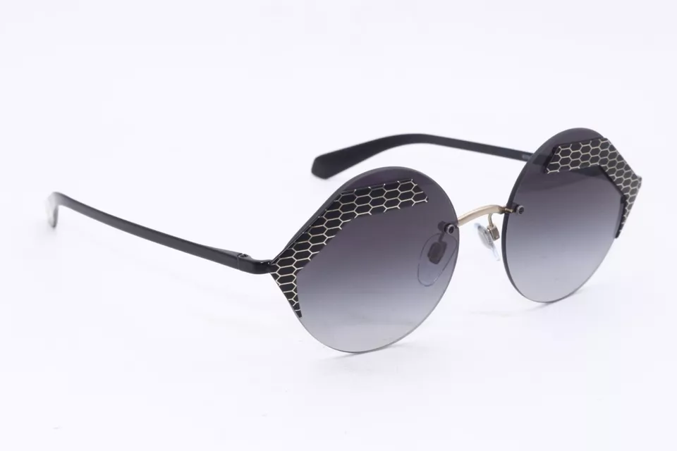 BVLGARI BV 6089 2028/8G GOLD BLACK GRADIENT AUTHENTIC FRAMES SUNGLASSES 55-18 - Image 1 of 4