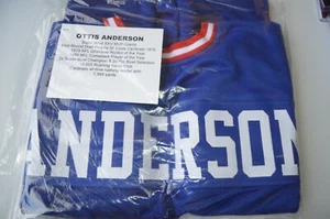 Ottis Anderson NY Giants RB Autographed Jersey w/Stitched Name/Numbers Real Nice - Picture 1 of 2