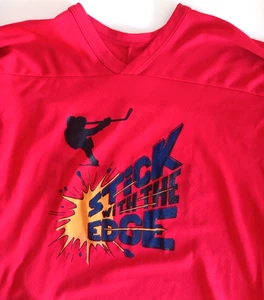 CCM Vintage Hockey Trainingsshirt Neu mit Etikett Größe XL www.stickhandling.com Rot L/S - Bild 1 von 7