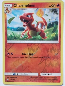 REVERSE HOLO Charmeleon 13/181 LP / VLP - Tarjeta Pokémon Equipo Arte Ayoka Yoshida - Imagen 1 de 3