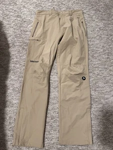 Marmot Hose Herren 32 Khaki Scree Softshell Gummibund Klettern Wandern Knöchel - Bild 1 von 4