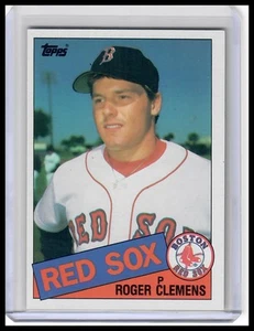 Topps #181 1985 Roger Clemens Boston Red Sox radiocontrol novato - Imagen 1 de 2