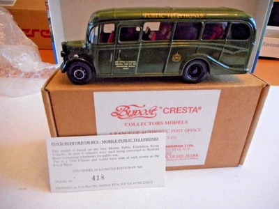 PROMOD POV 26 Bedford OB Bus Mobile Public Telephones Ltd Edition  +box - Image 1 of 4