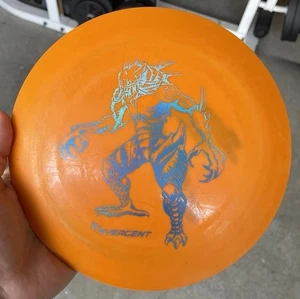 Divergent Discs Basilisk - Max Grip, Awesome Flier, 9/10 Cond, Is Inked, Orange - Picture 1 of 6