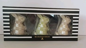 Mackenzie-Childs 3 Bunny Rabbit Candles - Picture 1 of 6