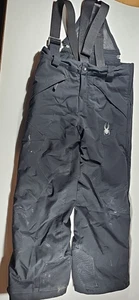 Spyder Ski Race Full Zip Off Pants Youth Unisex Size 10 Black - Picture 1 of 13