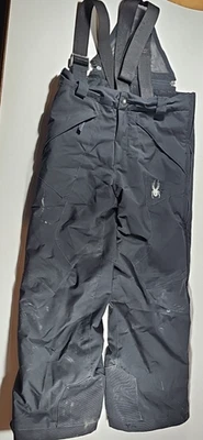Pantalones Spyder Ski Race Cremallera Completa Juvenil Unisex Talla 10 Negros Foto 1 de 4