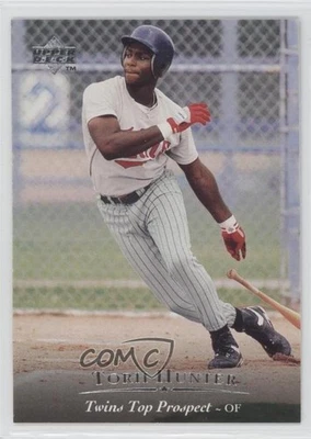 1995 Upper Deck Minor League Top Prospect Torii Hunter #128 - Image 1 of 2