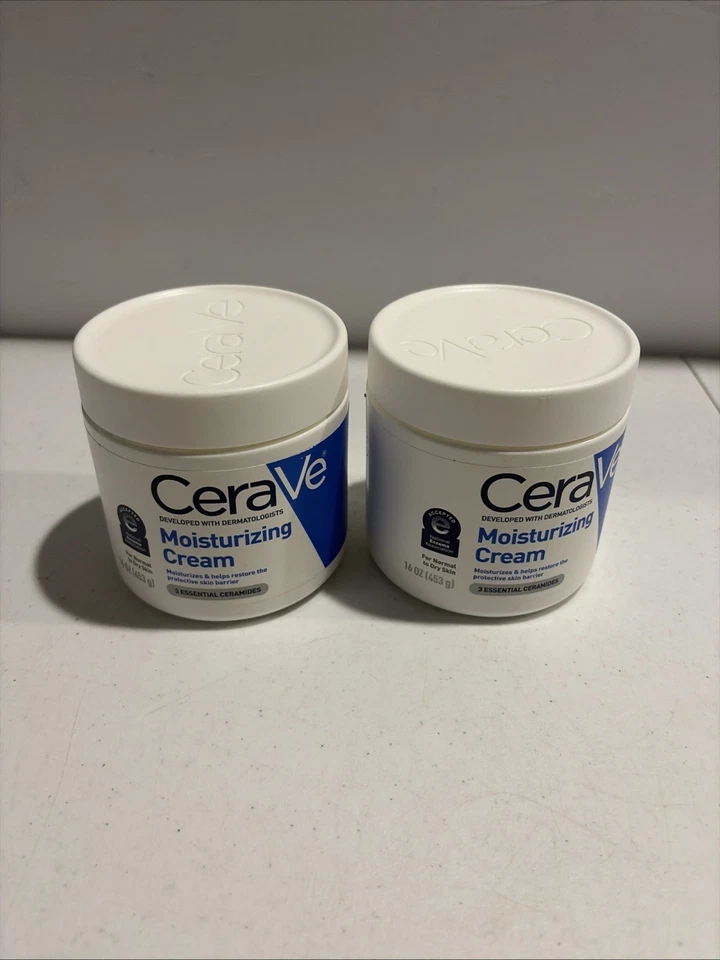 4 Pack CeraVe Normal to Dry Skin Body Moisturizing Cream 16 oz