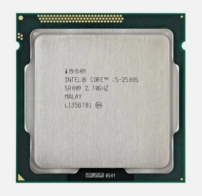 4 Cores 4 Threads 2.7GHz 6MB L3 Cache Intel Core i5-2500S CPU - Socket LGA 1155 - Image 1 of 2