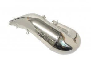BikeMan Performance Performance Single Pipe - Ceramic Chrome Snowmobile 01-326-C - Image 1 of 3