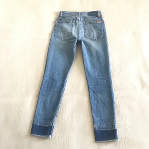 Joe’s Jeans Women’s Size 26 Frayed Raw Hem Stretch Denim Thick Cotton Blend Boho - Picture 1 of 17