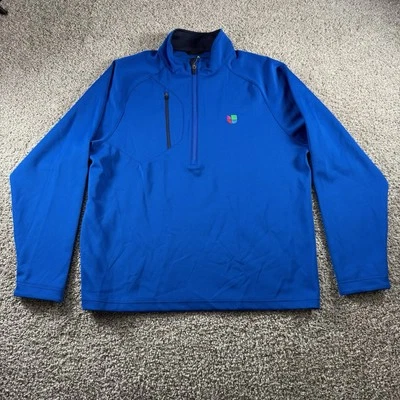 Suéter Zero Restriction X Univision Para Hombre Mediano 1/4 Cremallera Performance Tour Series Foto 1 de 4