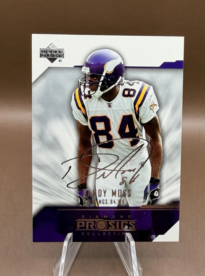 2004 Upper Deck RANDY MOSS Pro Sigs Collection #49 Minnesota Vikings - Image 1 of 1