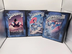 Superman 2,3,4 (DVD, 2001) - Picture 1 of 7