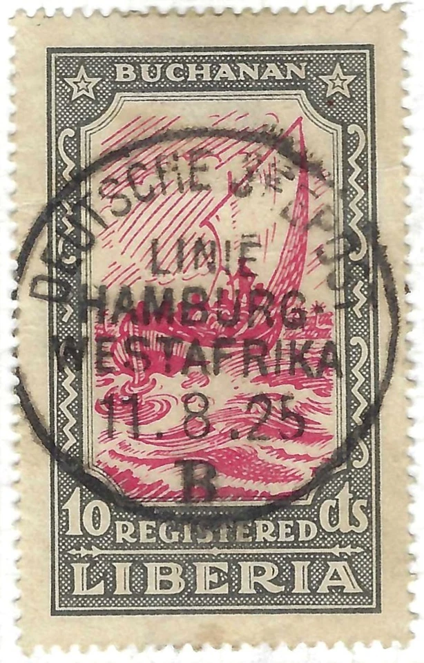 Liberia # F30 West Africa Seepost Cockrill # 65 (RR) Envío ESCASO 11.8.25 Foto 1 de 1