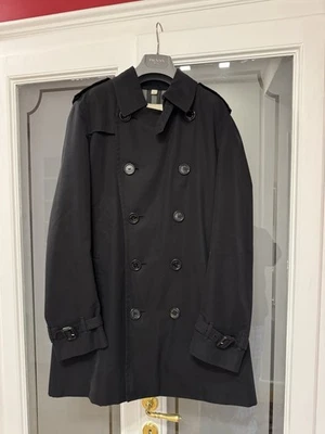 Soprabito Trench Burberry Nero 48 - Immagine 1 di 4