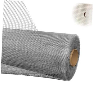 Wire Mesh Screen (50"x120")-Durable Stainless-Steel Mesh Screen -Easy to Cut &  - Picture 1 of 7