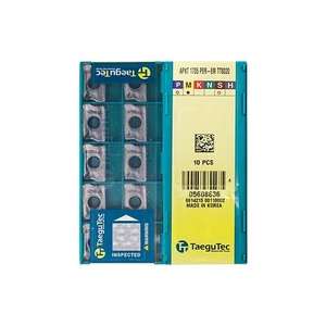 TaeguTec APKT1705PER-EM TT8020 Coated PVD milling blade CNC inserts 10Pcs - Picture 1 of 2