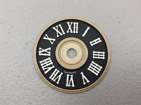 Vintage Cuckoo Clock Plastic Dial ( 2-3/4” Diameter ) Cover